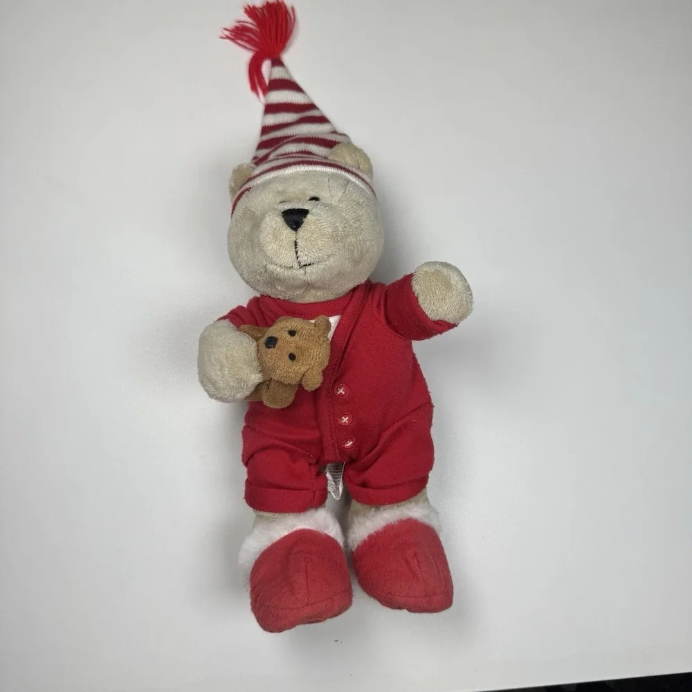 STARBUCKS‎ Vintage 2007 Collectible Bearista Bear Plush 68 Edition Christmas